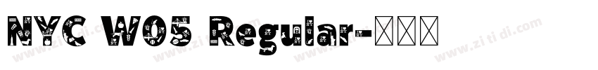 NYC W05 Regular字体转换 NYC W05 Regular字体转换